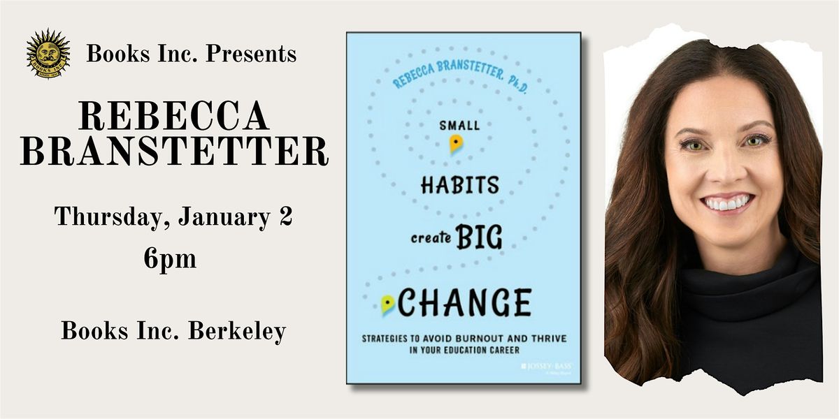 REBECCA BRANTSTETTER at Books Inc. Berkeley