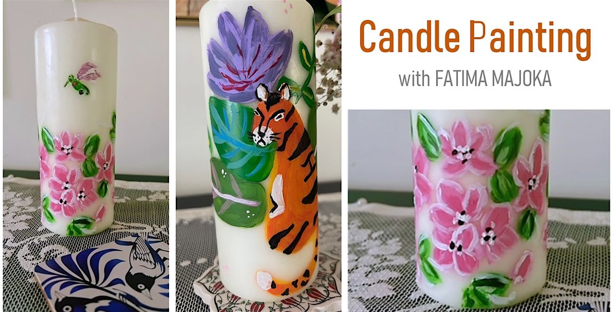 Paint & Sip: Candle Painting (Wine included)