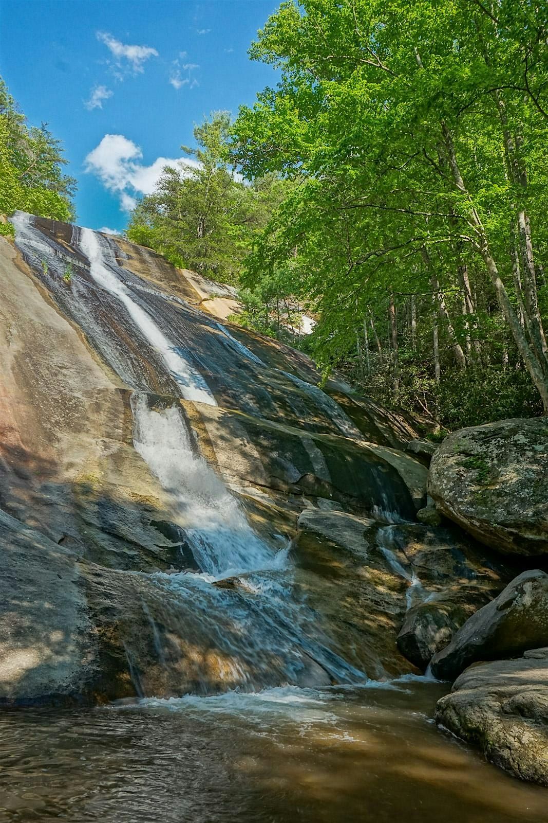 Waterfalls along Segment 6 of the Mountains-to-Sea Trail Hike