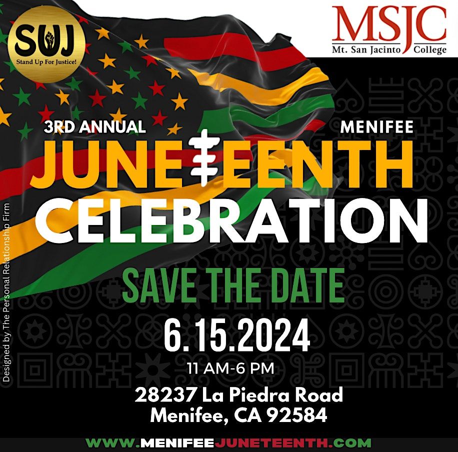 3rd Annual Menifee Juneteenth Celebration