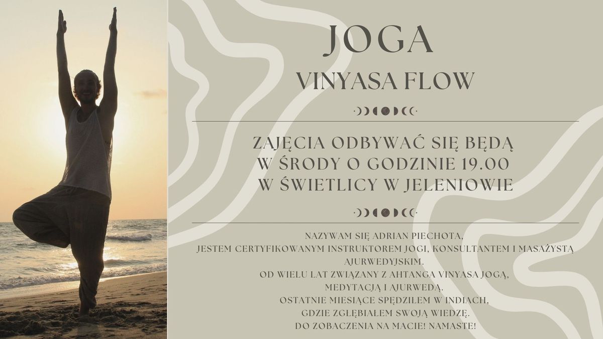 JOGA - VINYASA FLOW- JELENI\u00d3W \u015aWIETLICA