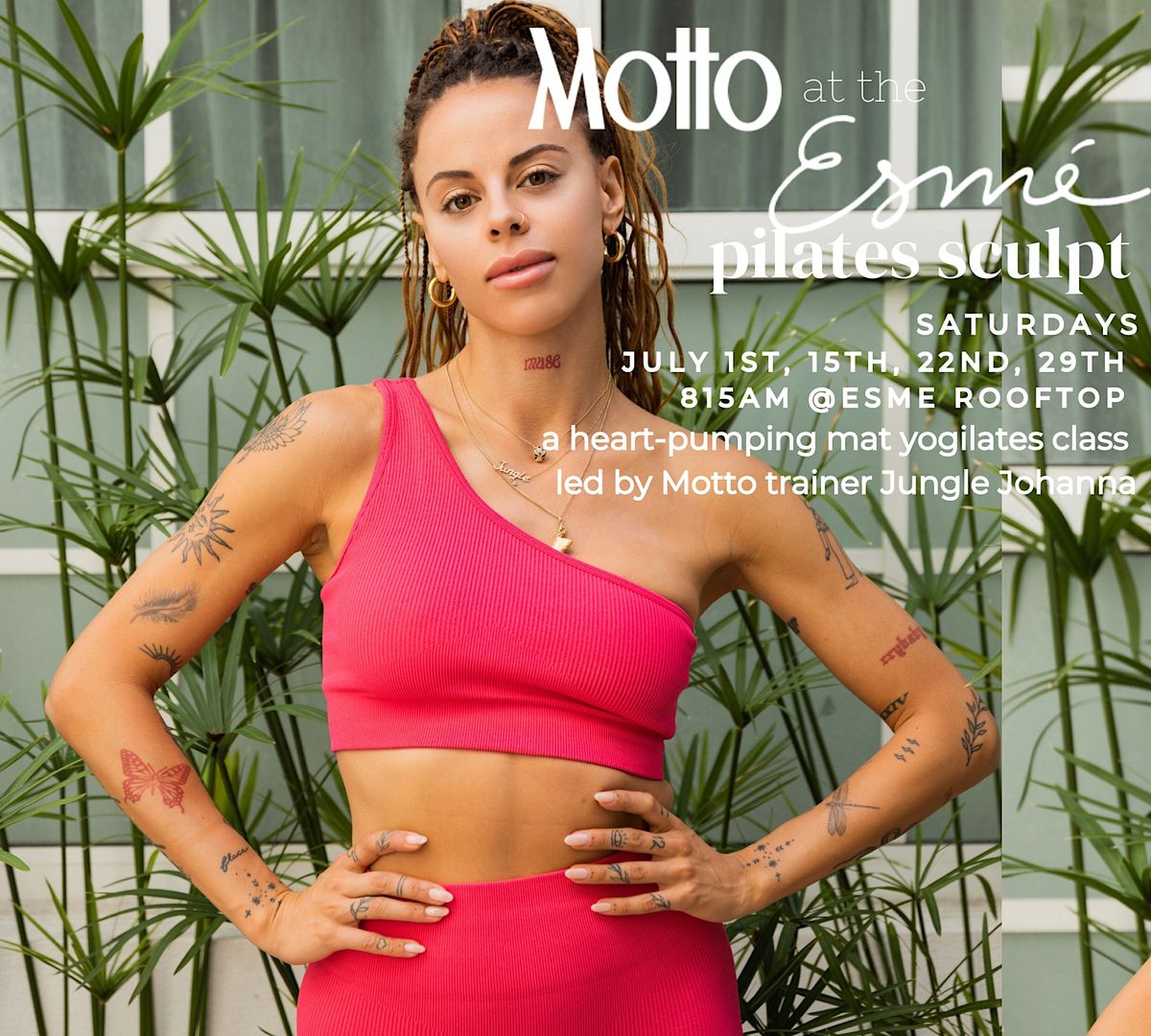 Esme x Motto Sculpt Workout Series | Spicy Pilates w\/ Johanna