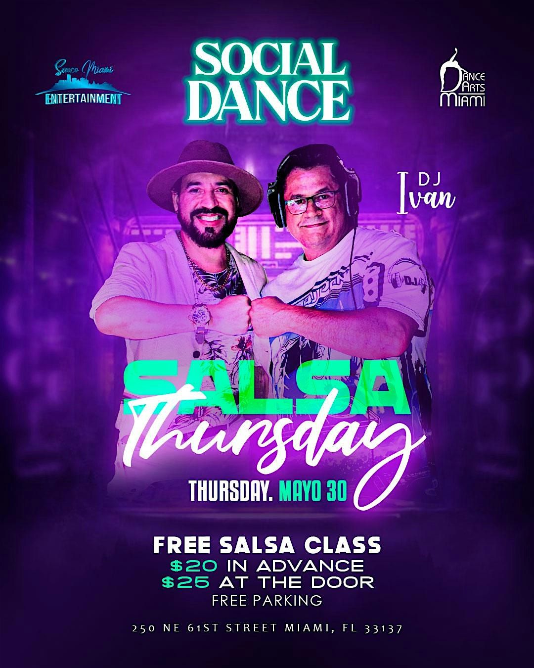 Salsa, Bachata & Merengue Social Dance Party!