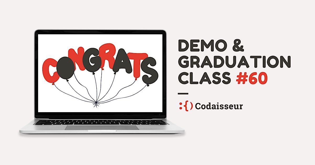 Codaisseur Graduation and Demo Night - Class # 60