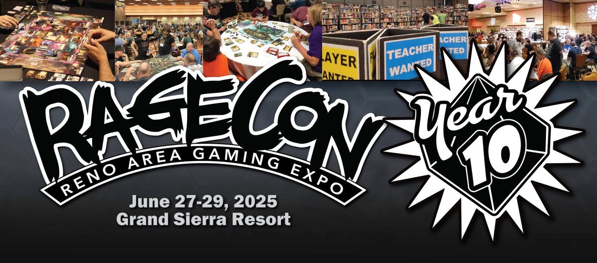 RAGECON 2025 - 10 YEAR CELEBRATION!