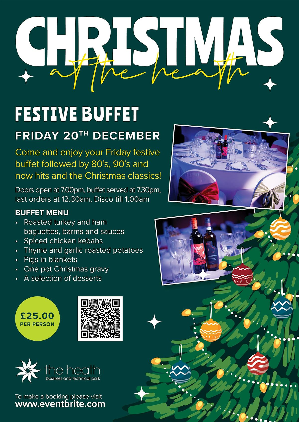 Christmas At The Heath  Festive Buffet