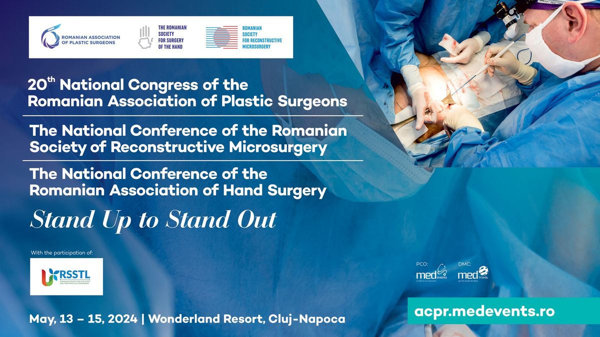 ACPR | National Congress of the Romanian Association of Plastic Surgeons | Stand Up to Stand Out