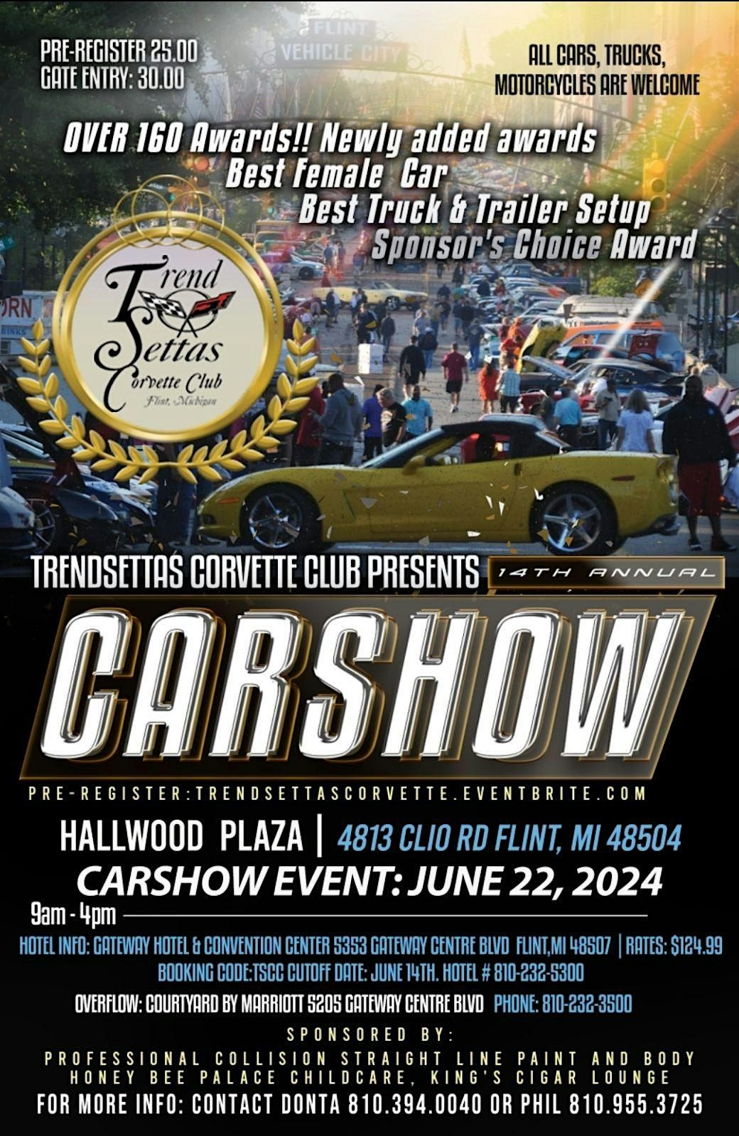 Trendsettas Corvette Club Car Show