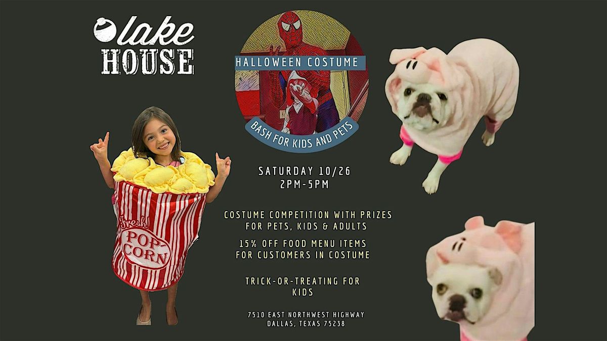 Lake House Halloween Costume Competition for Kids, Pets and Adults