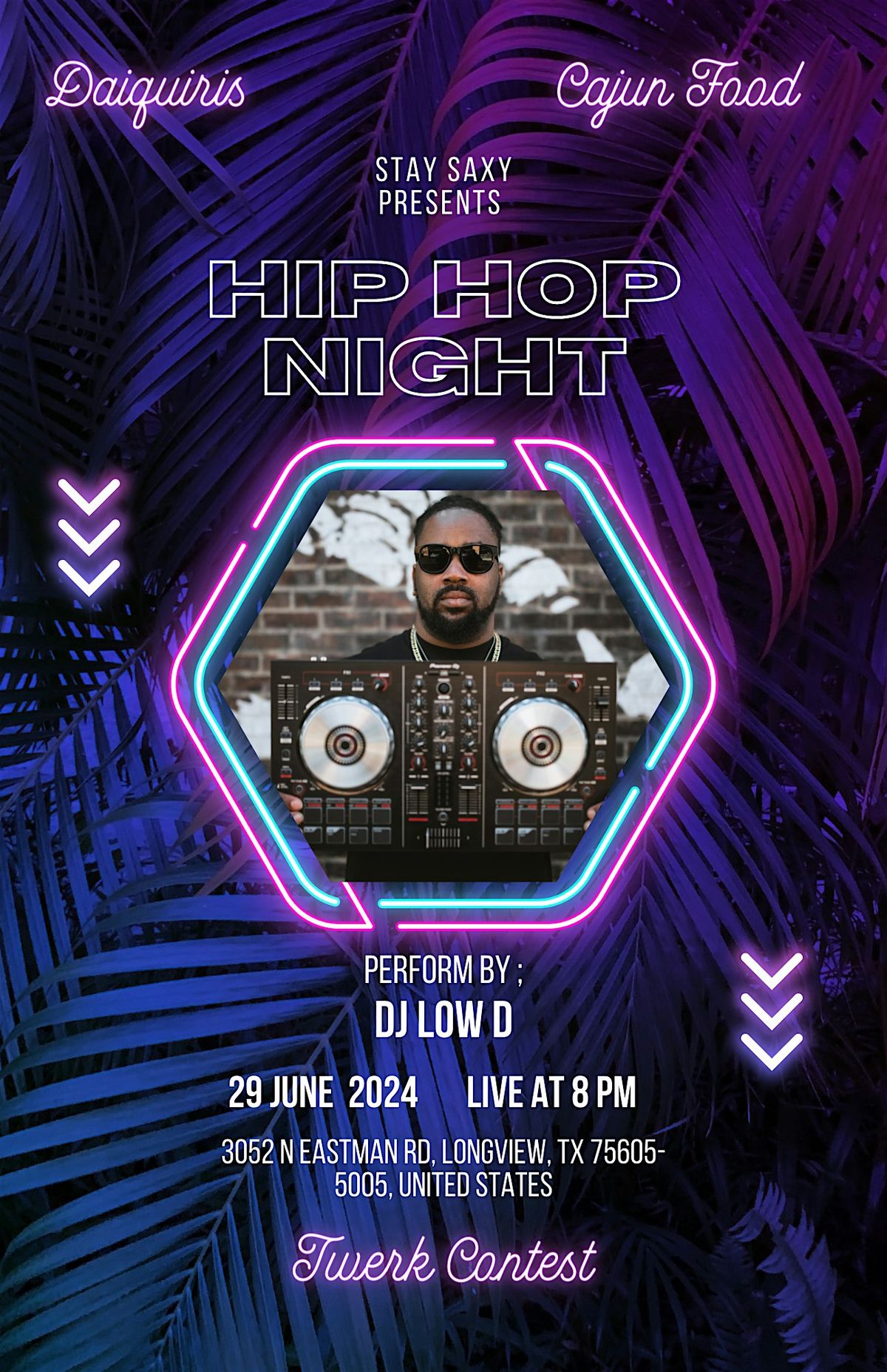 Hip Hop Night presented by Stay Saxy
