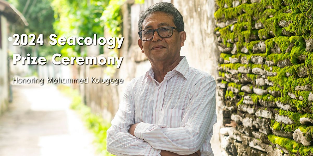 2024 Seacology Prize Ceremony