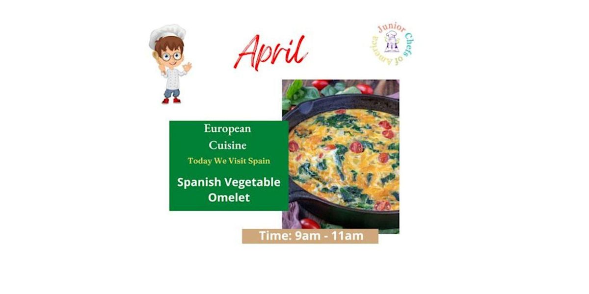 Spanish Vegetable Omelet (Ages 4-14 Yrs Old)