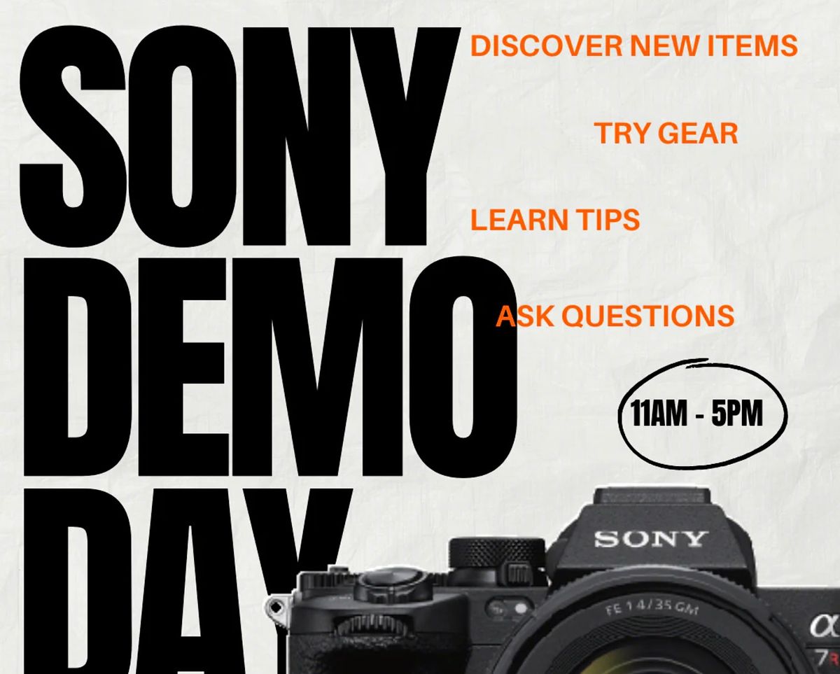 Sony Demo Day