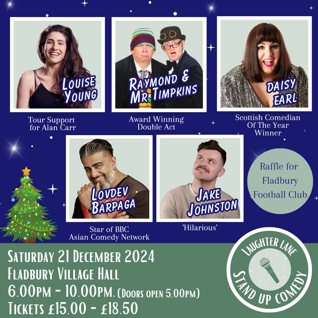 Christmas Comedy at Fladbury Village Hall