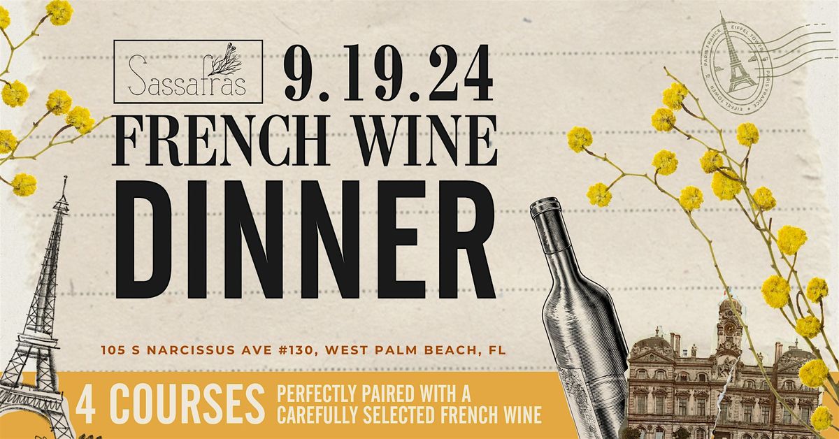 French Wine Dinner