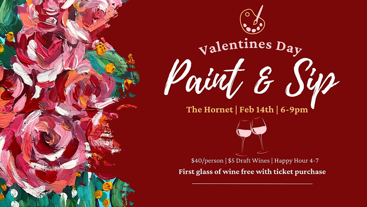 Paint N Sip, The Denver, 14 February 2023