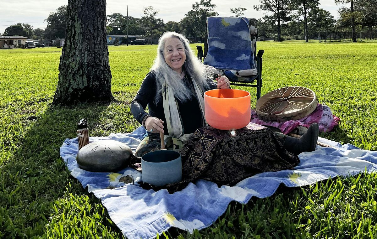 Guided Sound Meditation Under The Trees By The Sea