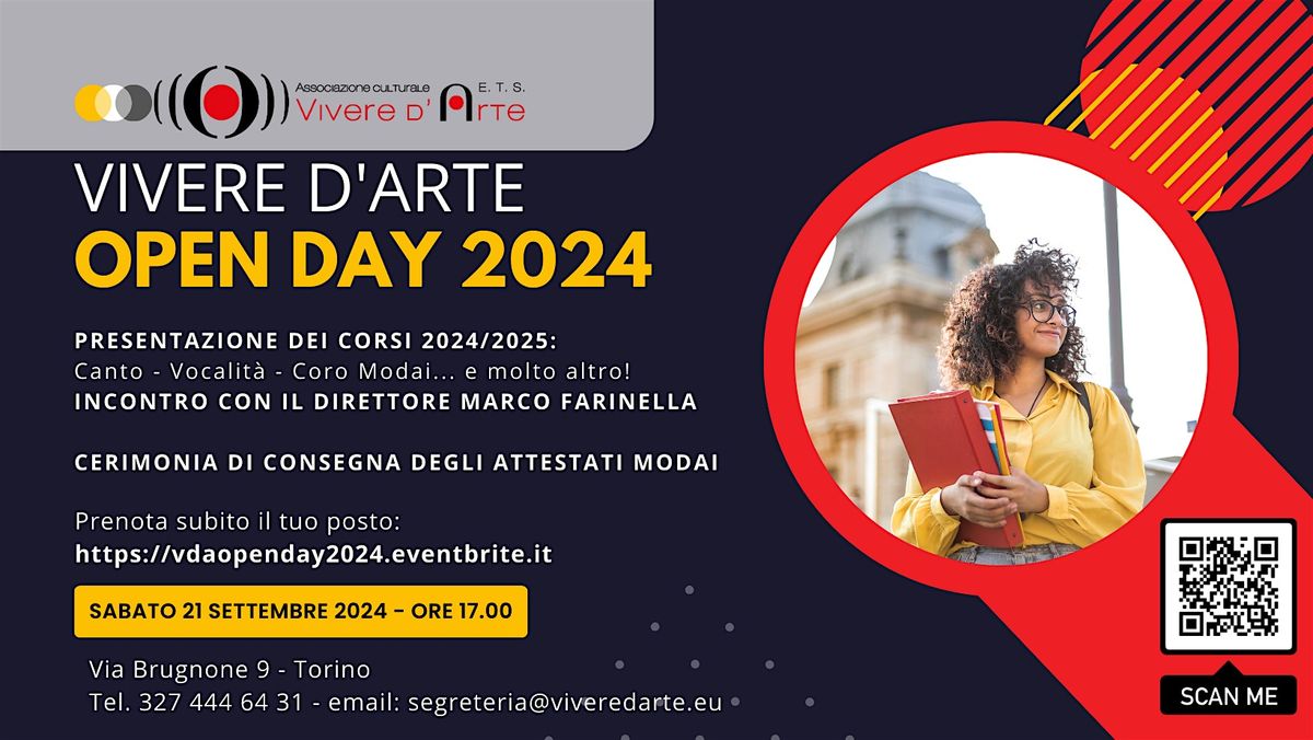 Vivere d'Arte OPEN DAY 2024