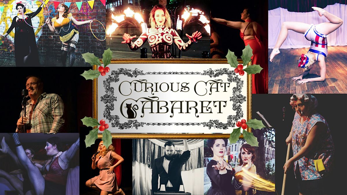 Festive Curious Cat Cabaret