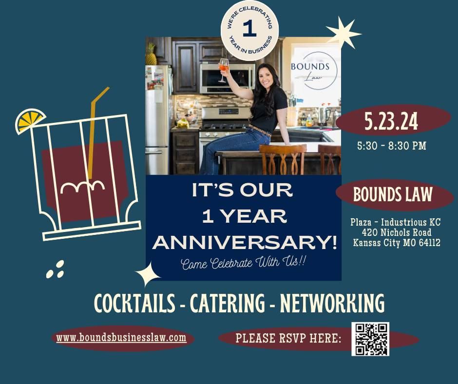 1-Year Anniversary Celebration Party for Bounds Law!