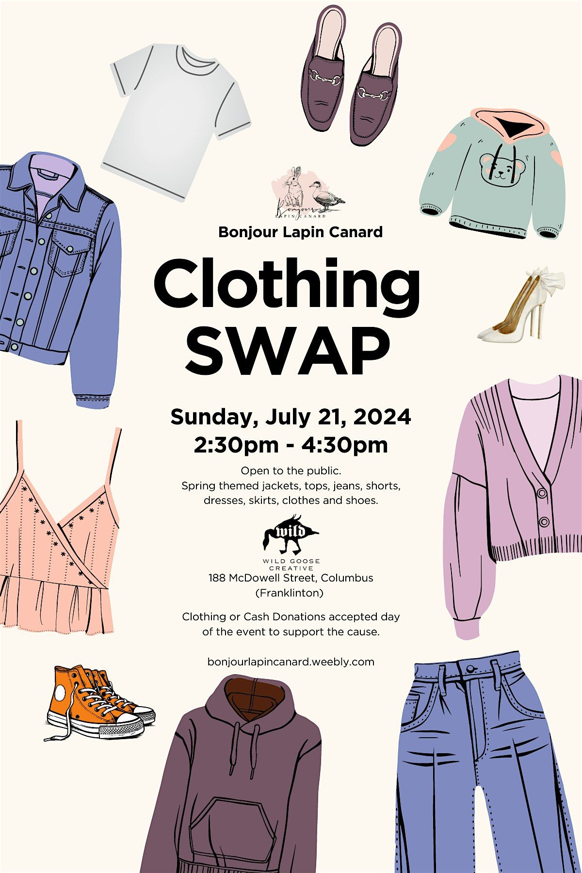 Back to School Clothing Swap