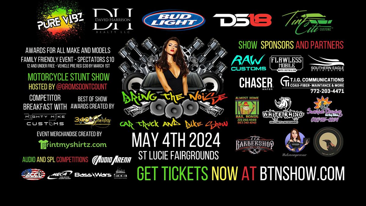 Bring The Noise Car Truck and Bike Show 2024, Saint Lucie County