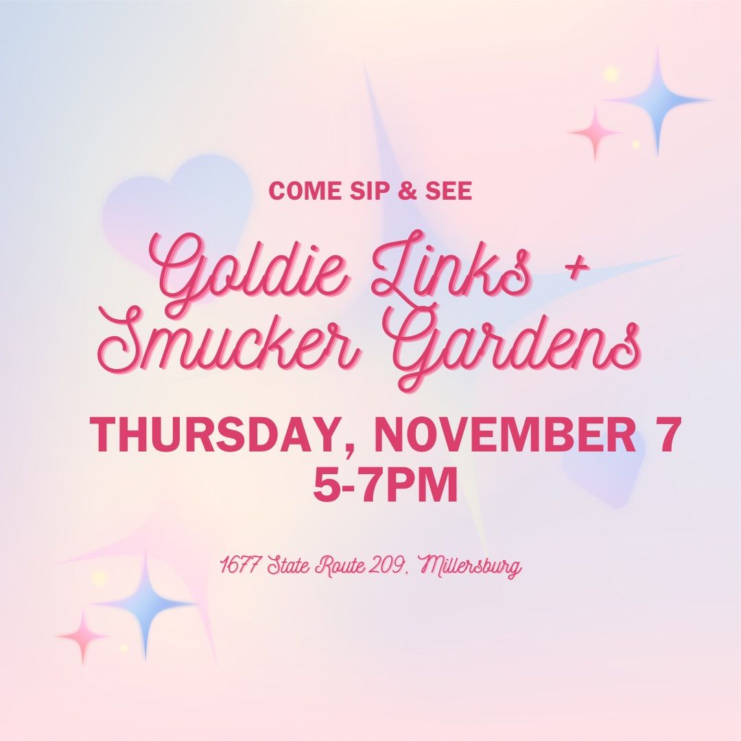 GLPJ at Smucker Gardens - Sip and See