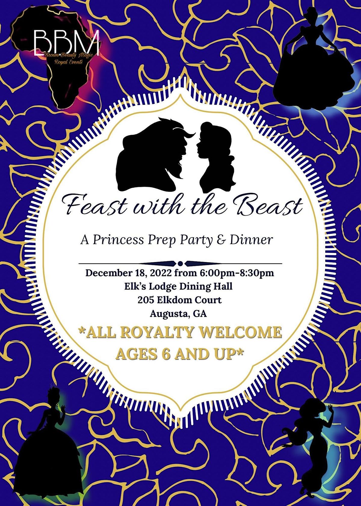 Feast with the Beast! (A princess prep party)