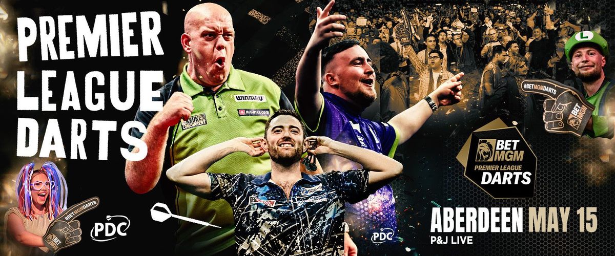 2025 Premier League Darts - Night 15 - Aberdeen Tickets