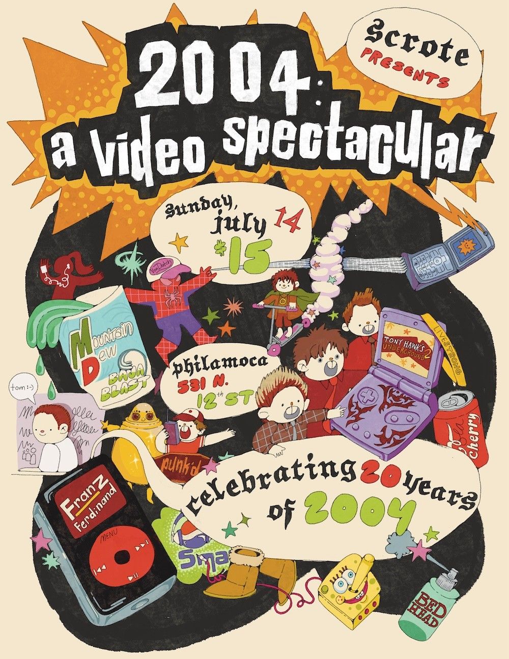 Scrote presents 2004: A Video Spectacular at PhilaMOCA