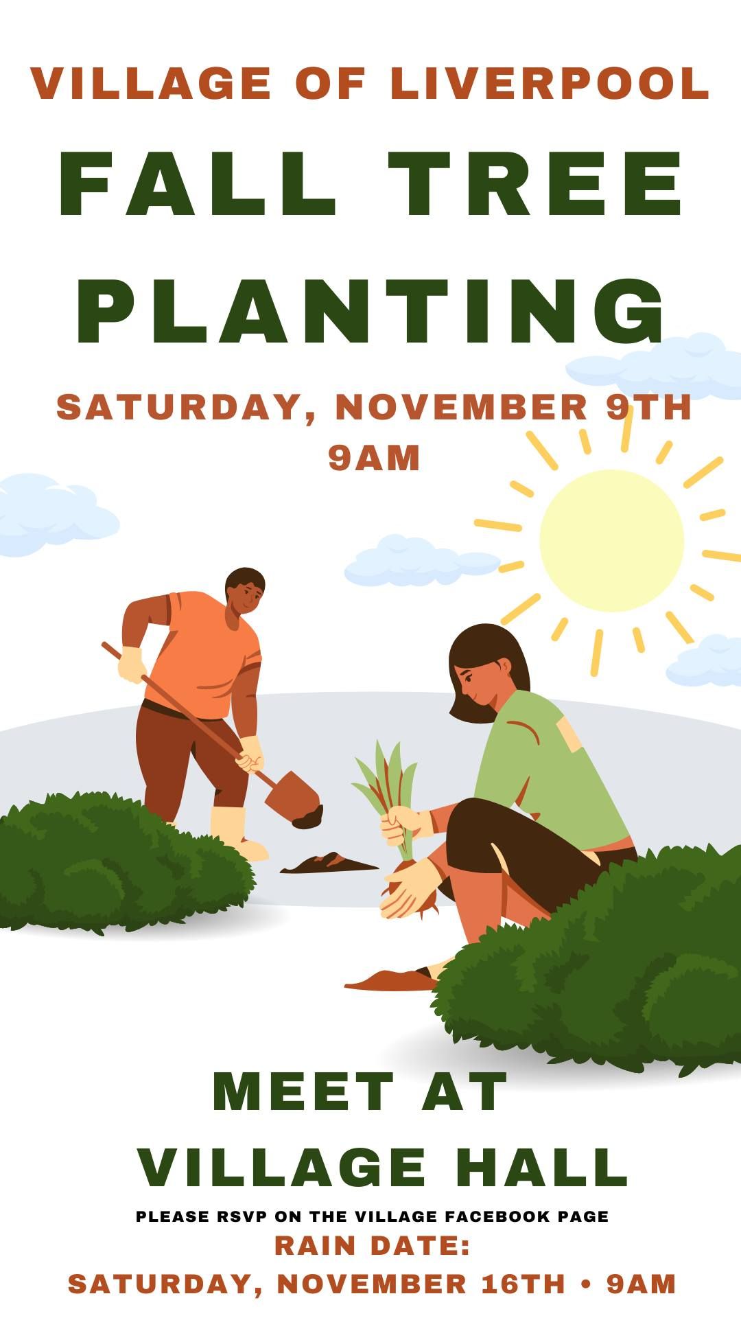 Annual Fall Tree Planting