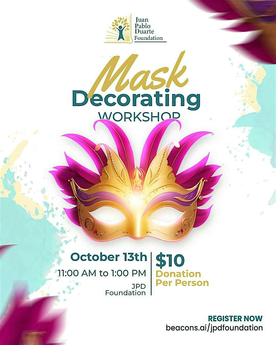 Mask Decorating Workshop