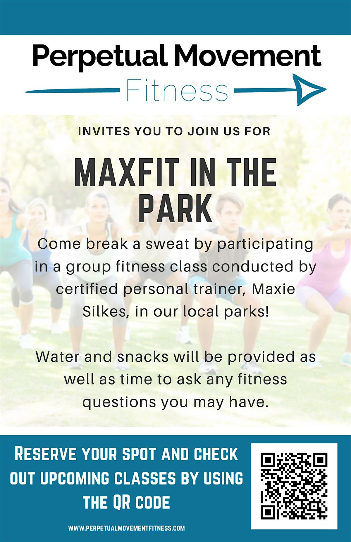 MaxFit in the Park