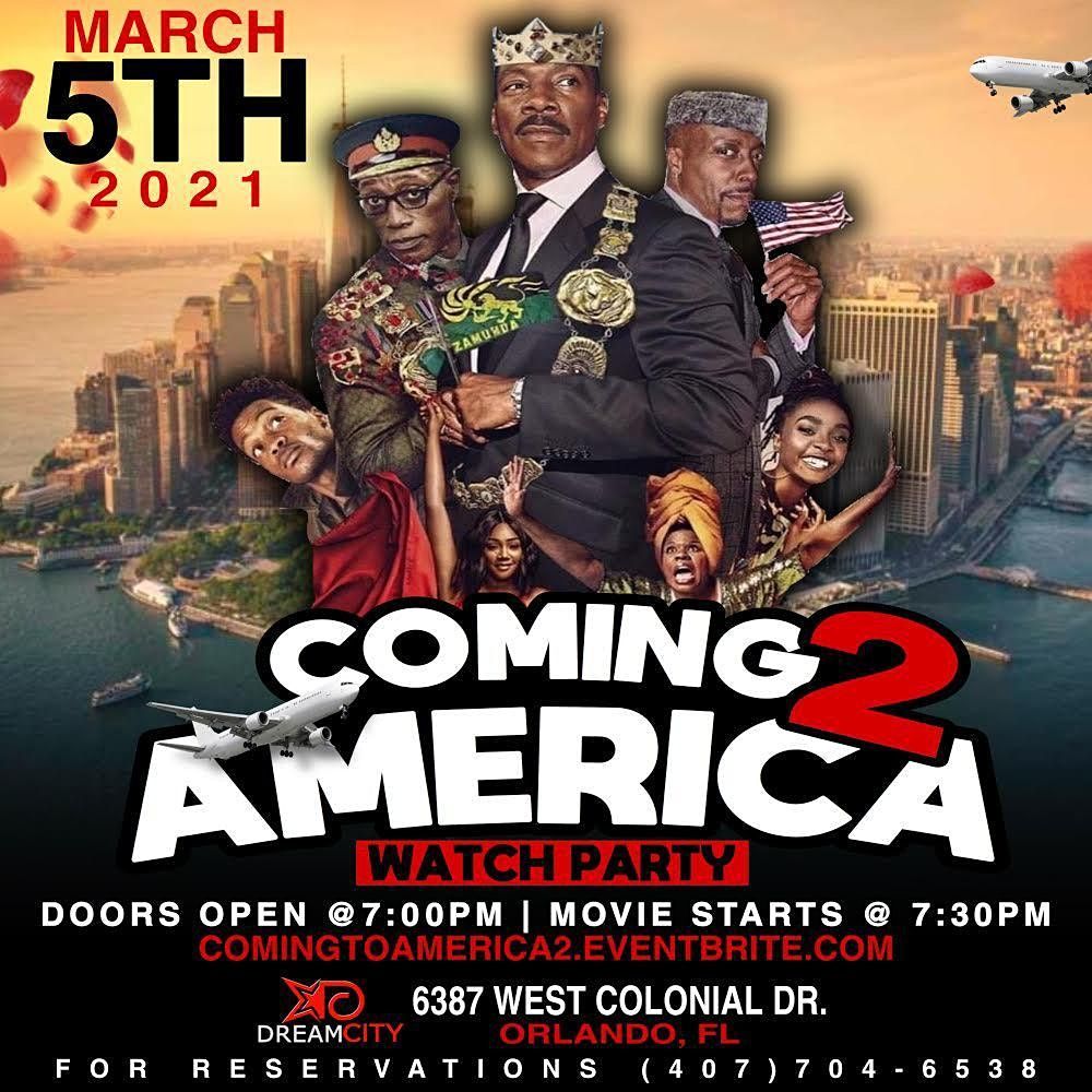 "Coming 2 America", Watch Party!!!