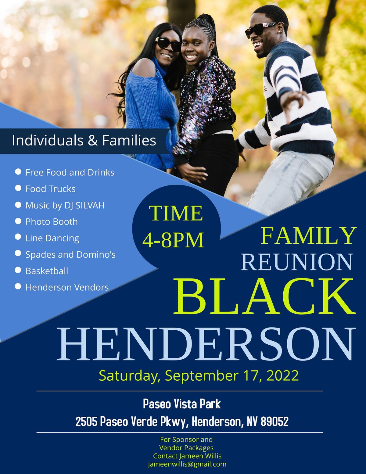 Black Henderson Family Reunion