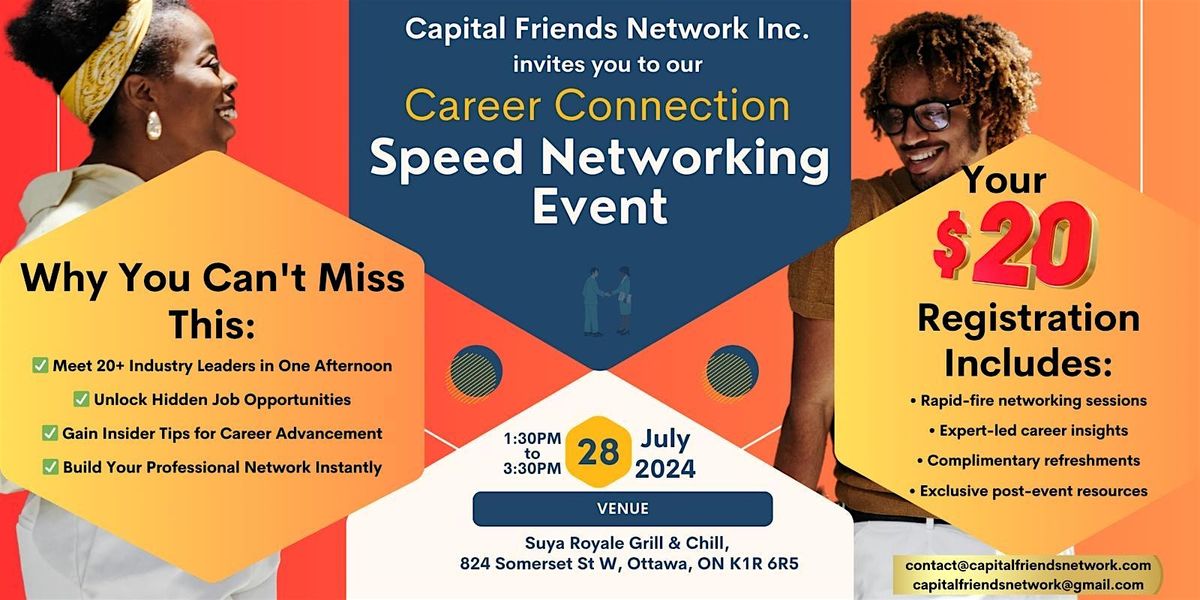 Career connection - Speed networking event
