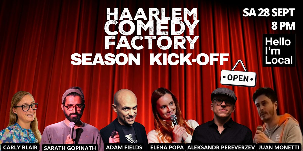 Haarlem Comedy Factory - Season Kick Off