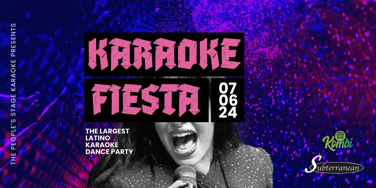 Karaoke Fiesta - The Largest Latino Karaoke Dance Party