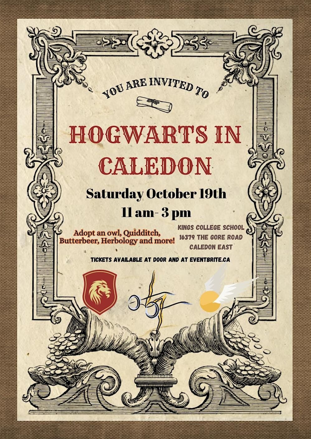 Hogwarts in Caledon 2024