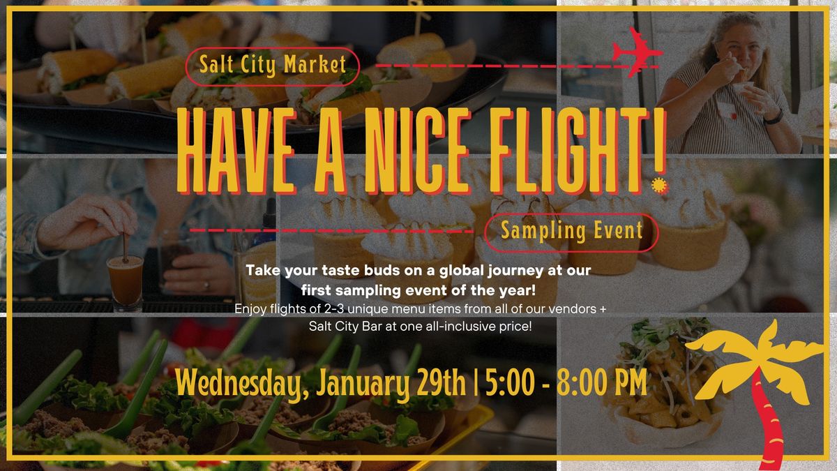 "Have a Nice Flight!" Sampling Event