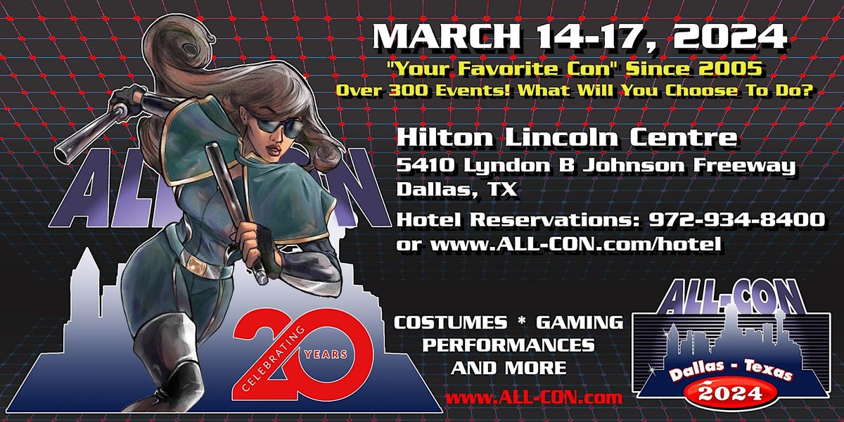 ALL-CON 2024: Over 300 Events! What Will You Choose To Do?