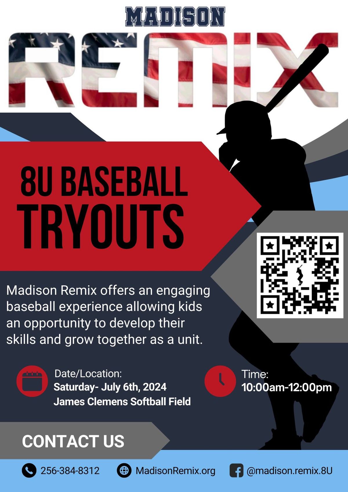 REMIX 8U TRYOUTS