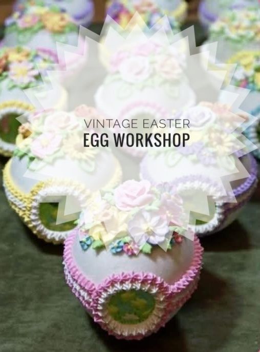 Vintage Look Sugar Egg Workshop