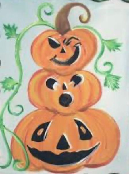 Tween Art Class - Pumpkin Painting - grades 5-8