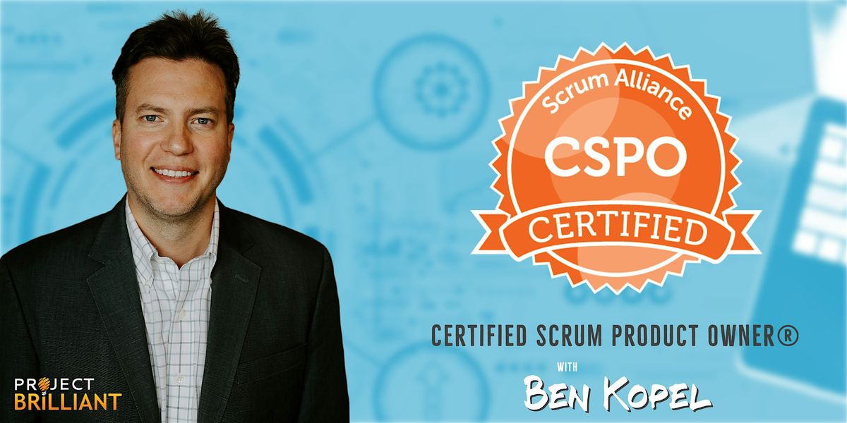 Certified Scrum Product Owner\u00ae (CSPO) Virtual class