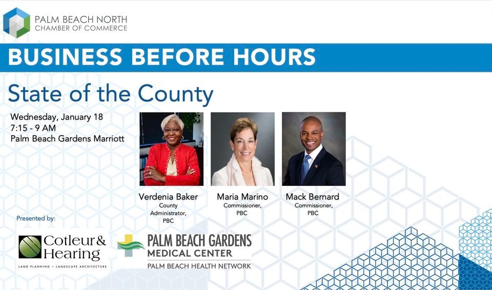 Business Before Hours: State of the County