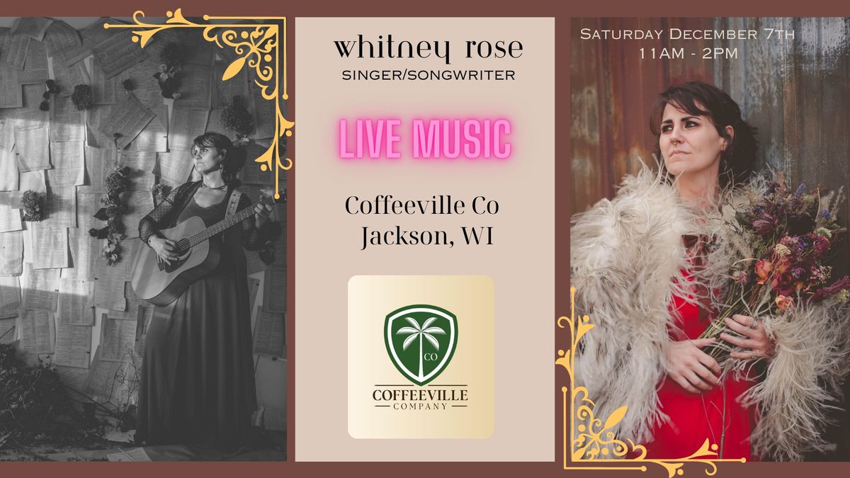 Whitney Rose LIVE MUSIC Coffeeville Jackson