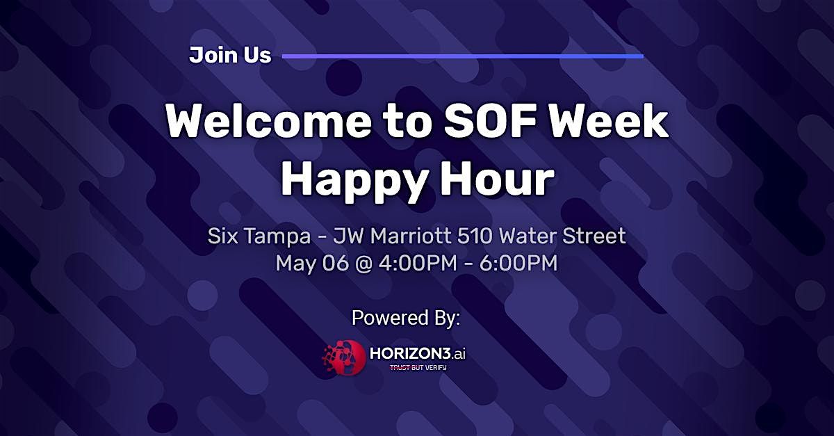 Welcome to SOF Week Happy Hour powered by Horizon3.ai