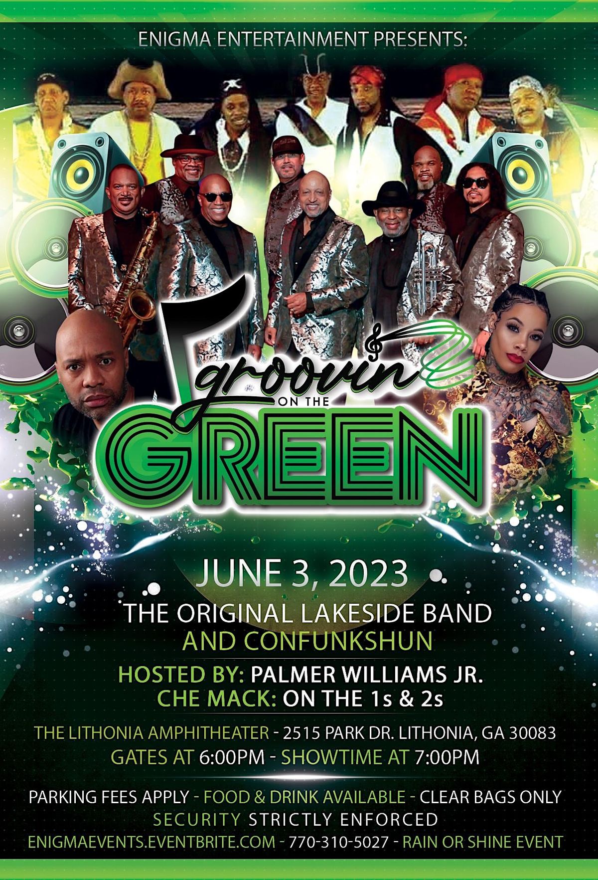 Groovin on the Green with The Original Lakeside Band & Confunkshun