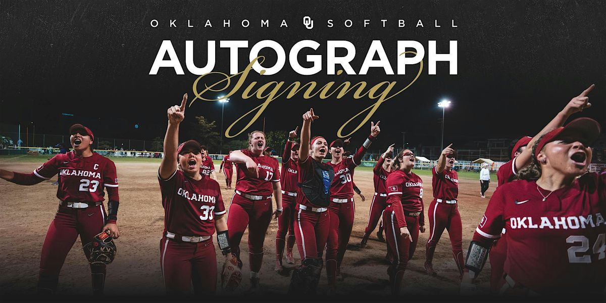 OU Softball Autograph Signing in OKC
